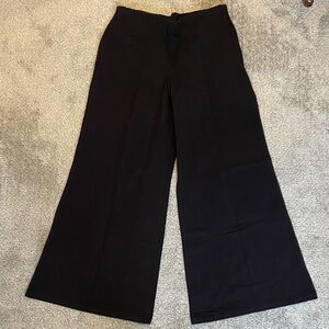Lands End Palazzo Wide-Leg Pants
